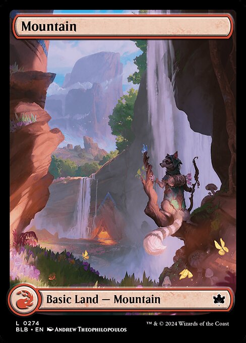 Mountain (274) - FULL ART - Bloomburrow - Game On