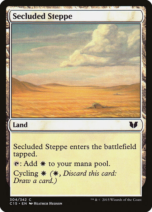 Secluded Steppe (304) - Commander 2015 - Game On
