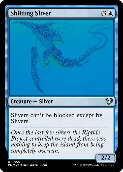 Shifting Sliver (855) - Commander Masters - Game On