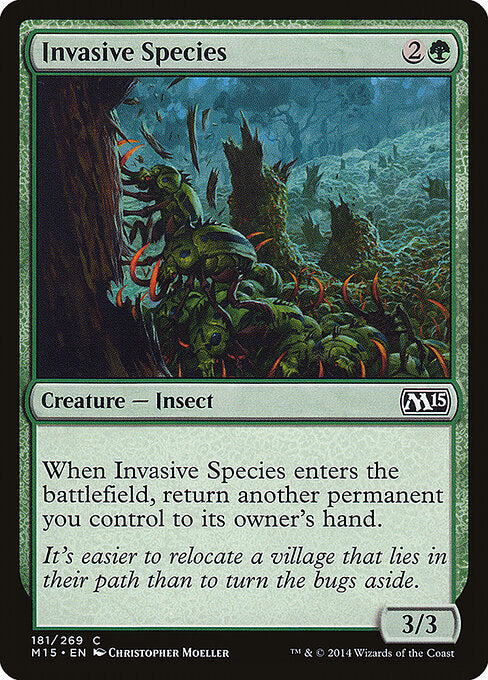 Invasive Species (181) (Foil) - Magic 2015 - Game On