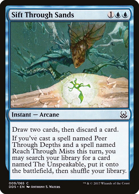 Sift Through Sands (9) - Duel Decks: Mind vs. Might - Game On