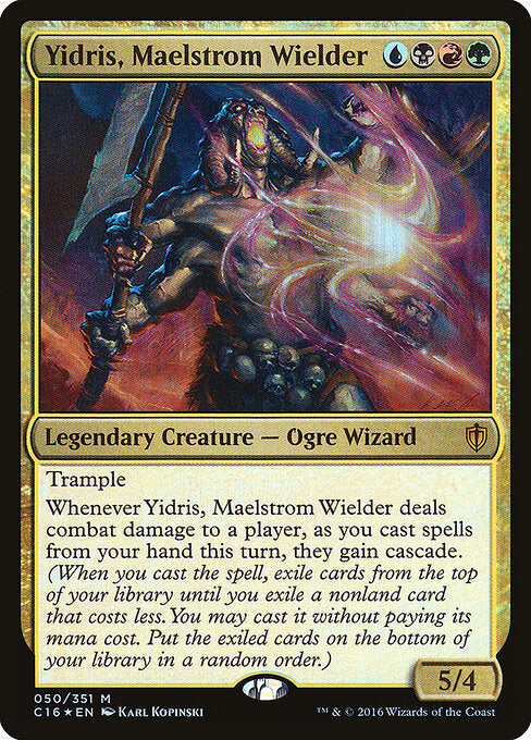 Yidris, Maelstrom Wielder (50) (Foil) - Commander 2016 - Game On