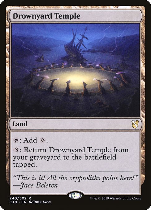 Drownyard Temple (240) - Commander 2019 - Game On