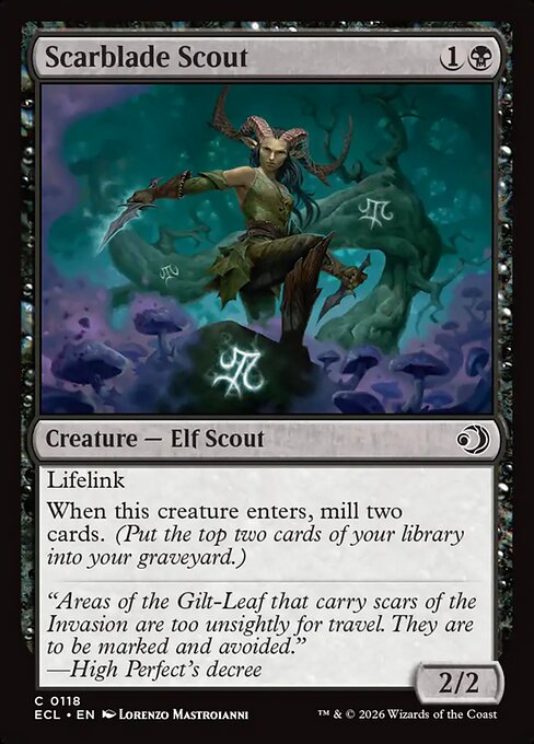 Scarblade Scout (118) (Foil) - Lorwyn Eclipsed - Game On