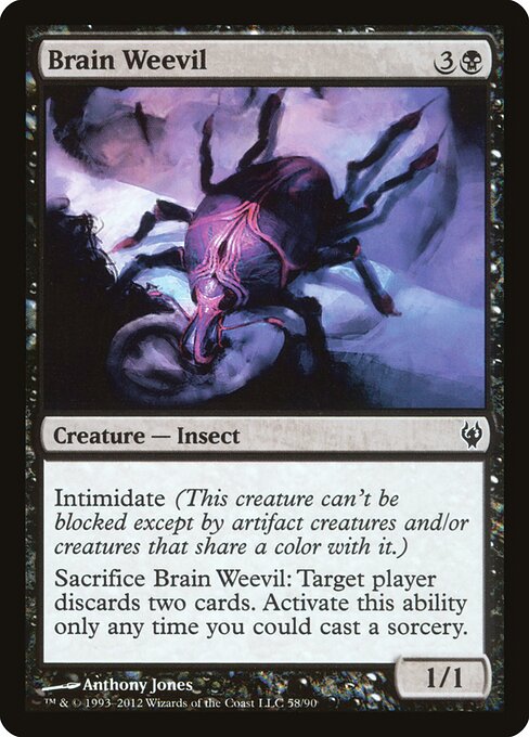 Brain Weevil (58) - Duel Decks: Izzet vs. Golgari - Game On