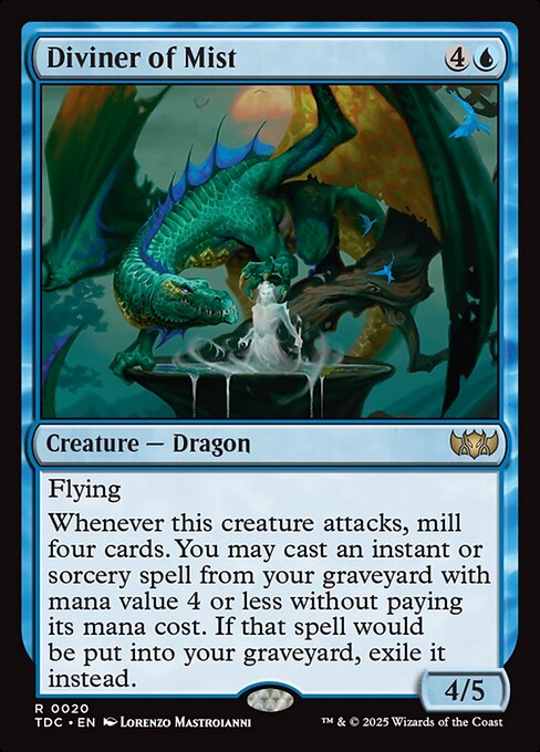 Diviner of Mist (20) - Tarkir: Dragonstorm Commander - Game On