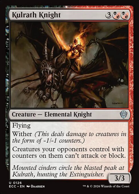 Kulrath Knight (126) - Lorwyn Eclipsed Commander - Game On