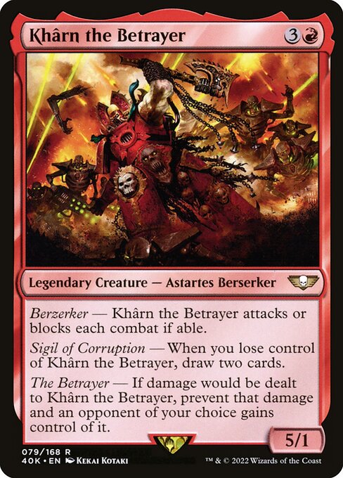 Khârn the Betrayer (79) - Warhammer 40,000 Commander - Game On