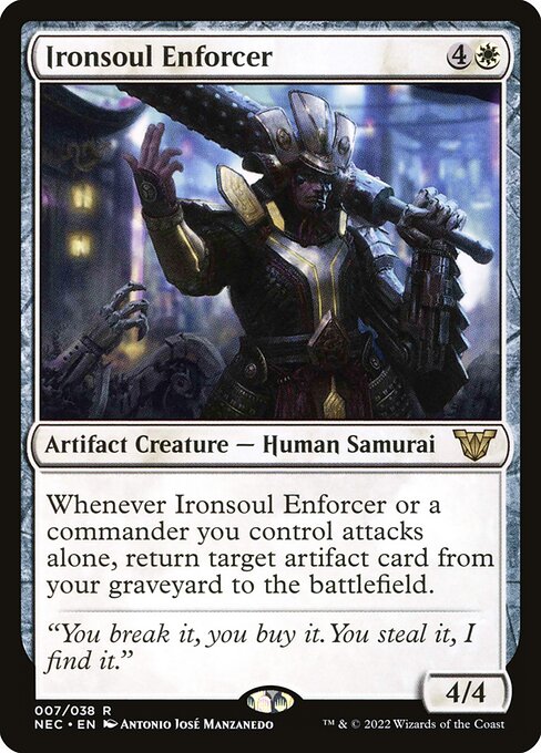 Ironsoul Enforcer (7) - Neon Dynasty Commander - Game On