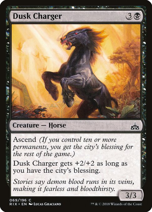 Dusk Charger (69) - Rivals of Ixalan - Game On