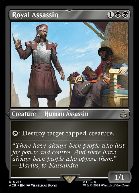 Royal Assassin (213) (Etched) - Assassin's Creed - Game On