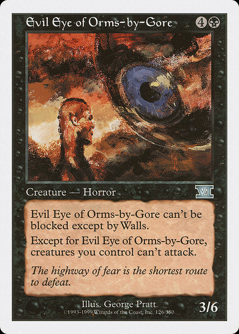 Evil Eye of Orms-by-Gore (126) - Classic Sixth Edition - Game On