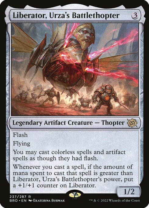 Liberator, Urza's Battlethopter (237) (Foil) - The Brothers' War - Game On