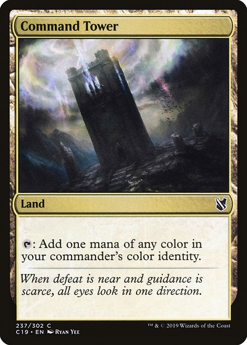 Command Tower (237) - Commander 2019 - Game On