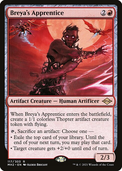 Breya's Apprentice (117) (Foil) - Modern Horizons 2 - Game On