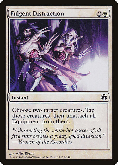 Fulgent Distraction (7) (Foil) - Scars of Mirrodin - Game On