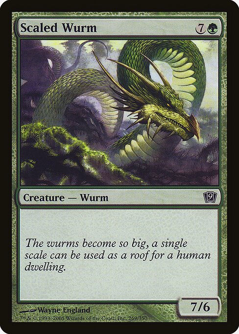 Scaled Wurm (269★) - Ninth Edition - Game On
