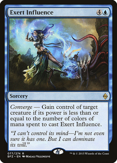Exert Influence (77) (Foil) - Battle for Zendikar - Game On