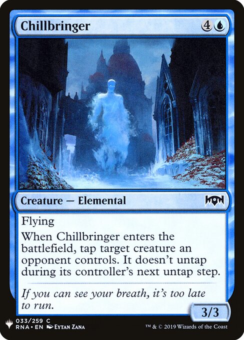Chillbringer (RNA-33) - The List - Game On