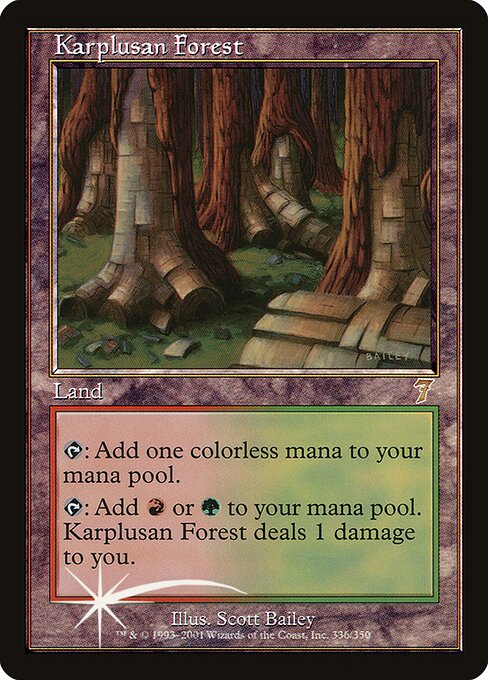 Karplusan Forest (336★) - Seventh Edition - Game On
