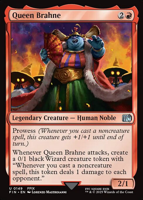 Queen Brahne (149) (Foil) - Final Fantasy - Game On