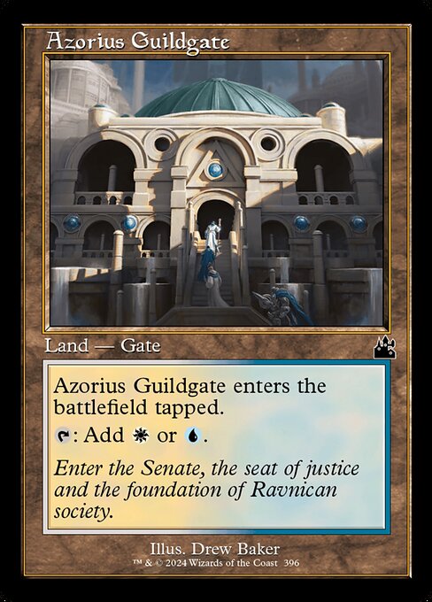 Azorius Guildgate (396) - Ravnica Remastered - Game On