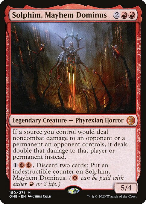 Solphim, Mayhem Dominus (150) (Foil) - Phyrexia: All Will Be One - Game On