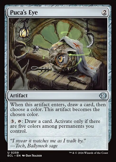 Puca's Eye (259) (Foil) - Lorwyn Eclipsed - Game On