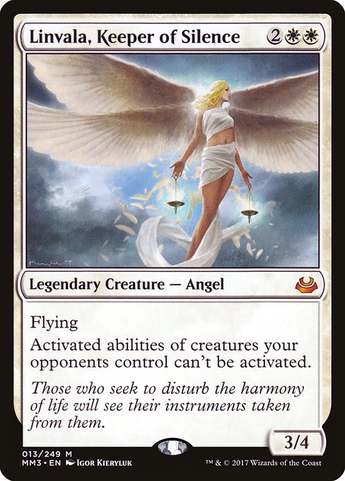 Linvala, Keeper of Silence (13) - Modern Masters 2017 - Game On