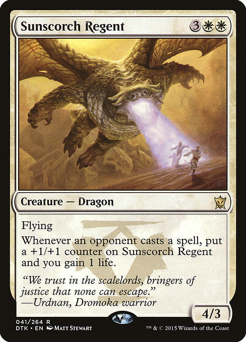 Sunscorch Regent (41) - Dragons of Tarkir - Game On