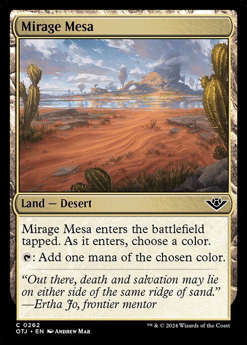 Mirage Mesa (262) - Outlaws of Thunder Junction - Game On