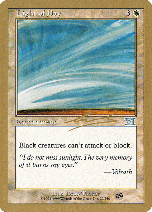 Light of Day (nl29sb) - World Championship Decks 2000 - Game On