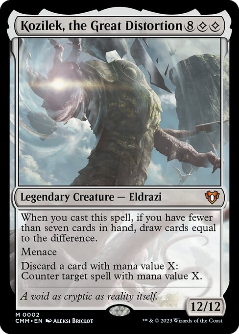Kozilek, the Great Distortion (2) - Commander Masters - Game On