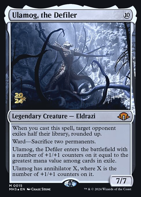 Ulamog, the Defiler (15s) (Foil) - Modern Horizons 3 Promos - Game On