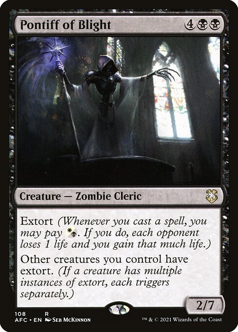 Pontiff of Blight (108) - Forgotten Realms Commander - Game On