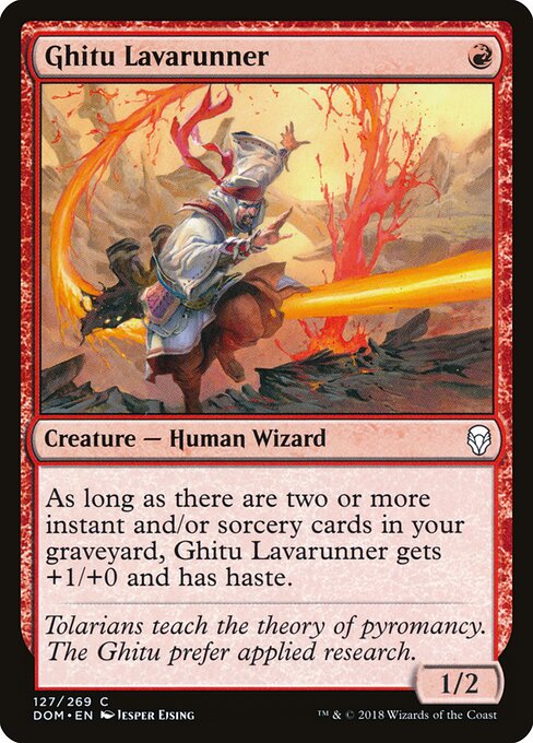 Ghitu Lavarunner (127) (Foil) - Dominaria - Game On