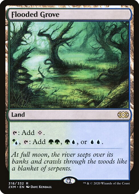Flooded Grove (318) - Double Masters - Game On