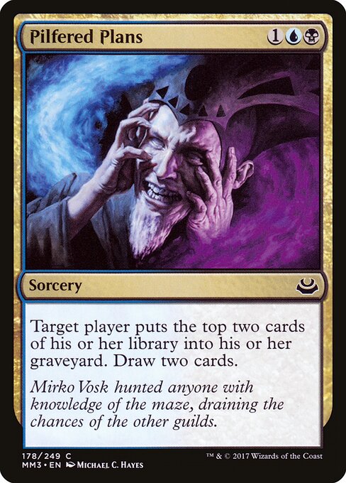 Pilfered Plans (178) - Modern Masters 2017 - Game On