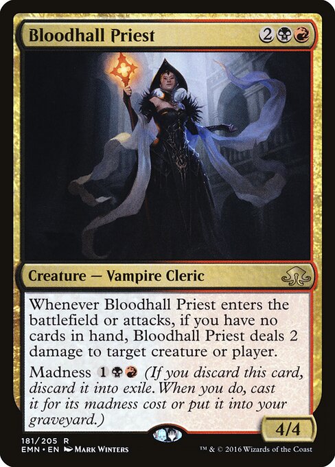 Bloodhall Priest (181) (Foil) - Eldritch Moon - Game On
