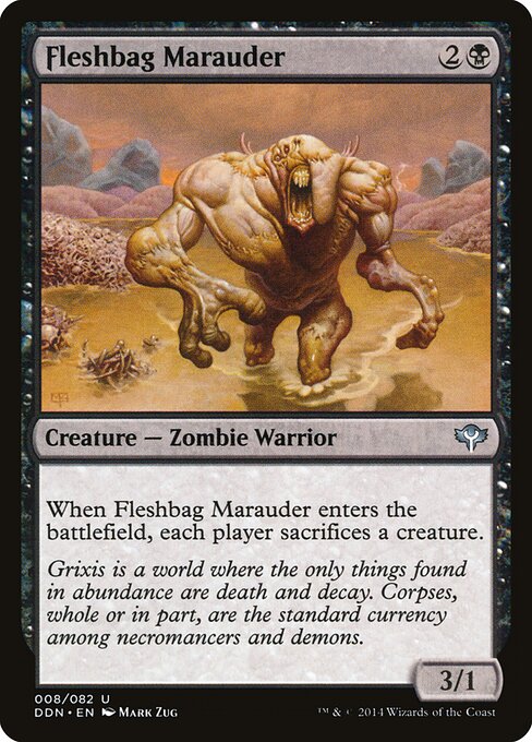 Fleshbag Marauder (8) - Duel Decks: Speed vs. Cunning - Game On