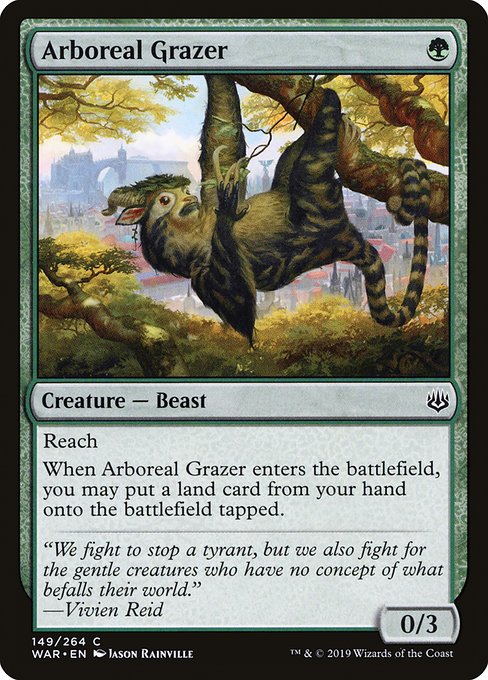Arboreal Grazer (149) - War of the Spark - Game On