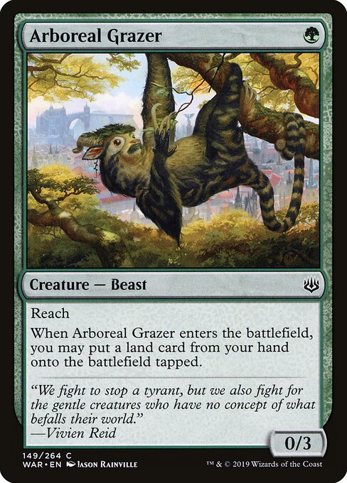 Arboreal Grazer (149) (Foil) - War of the Spark - Game On