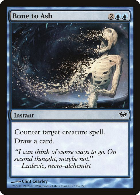 Bone to Ash (29) (Foil) - Dark Ascension - Game On