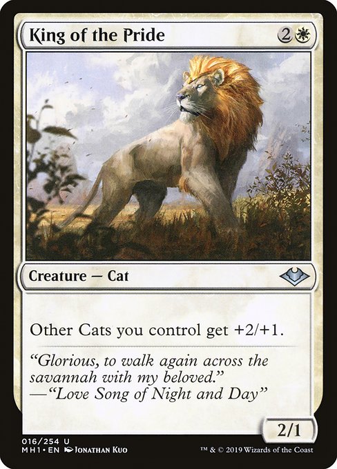 King of the Pride (16) - Modern Horizons - Game On