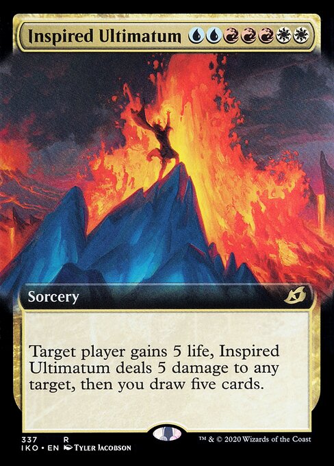 Inspired Ultimatum (337) - EXTENDED ART - Ikoria: Lair of Behemoths - Game On