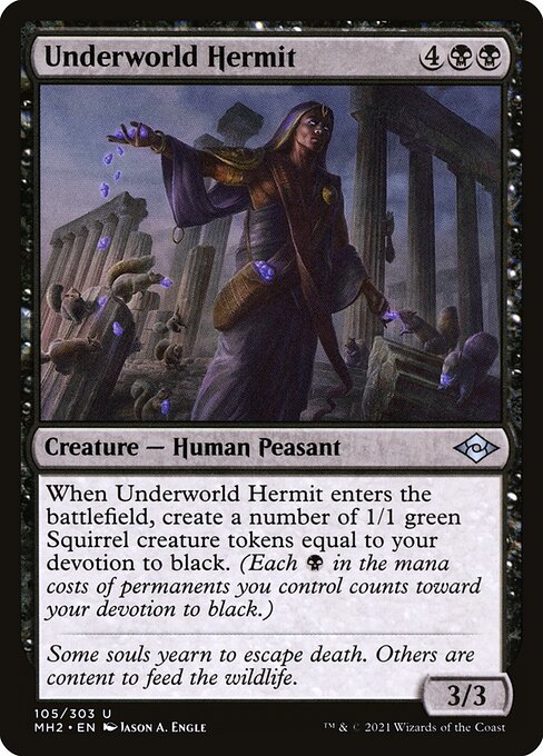 Underworld Hermit (105) - Modern Horizons 2 - Game On