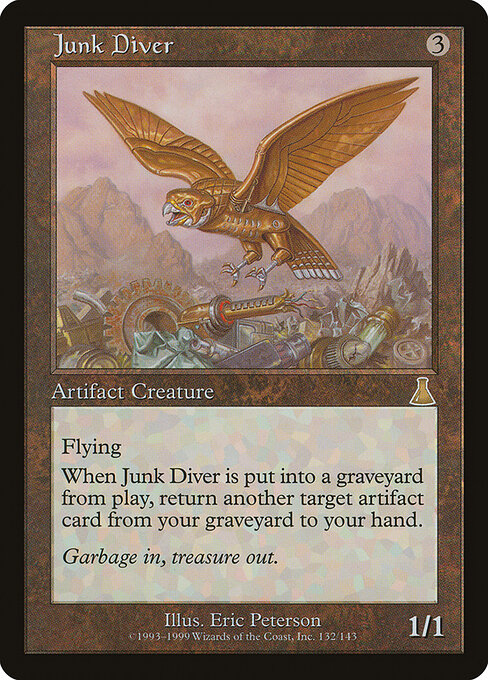Junk Diver (132) (Foil) - Urza's Destiny - Game On