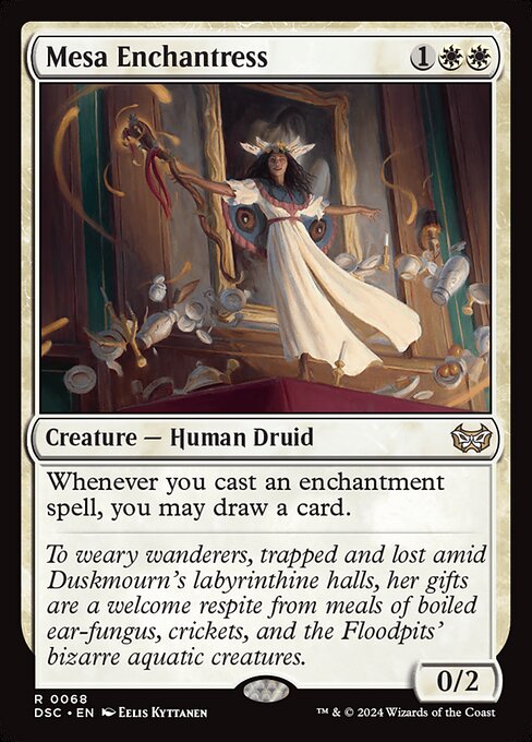 Mesa Enchantress (68) - Duskmourn: House of Horror Commander - Game On