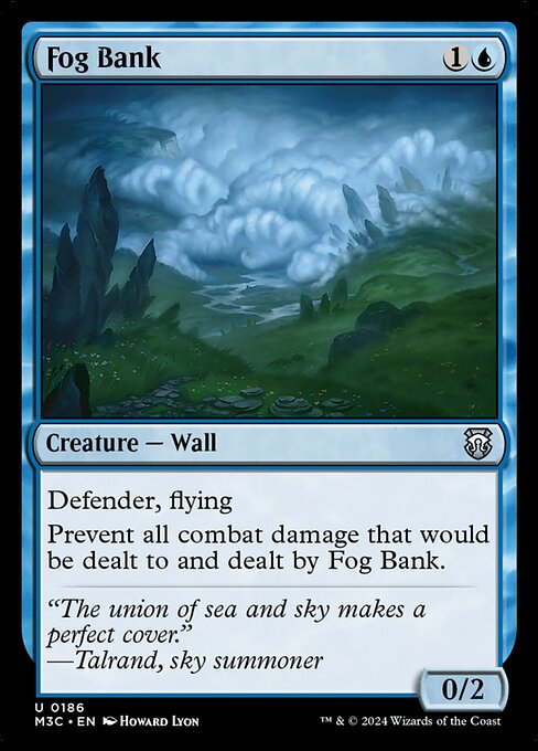 Fog Bank (186) - Modern Horizons 3 Commander - Game On