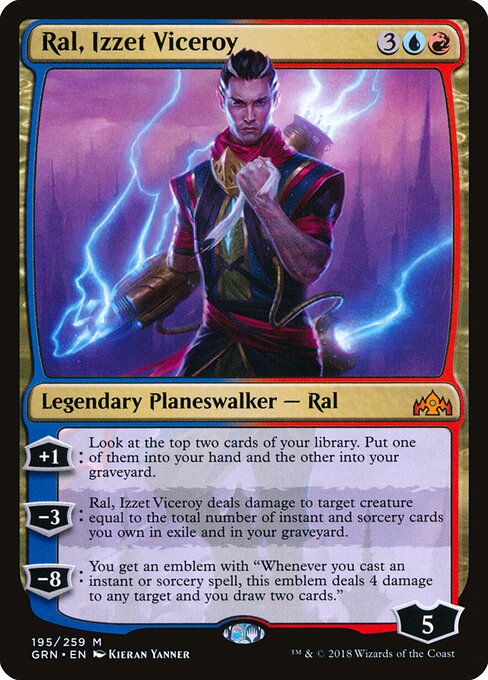 Ral, Izzet Viceroy (195) - Guilds of Ravnica - Game On